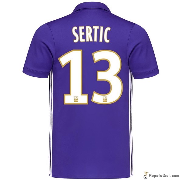 Camiseta Marsella Replica Tercera Ropa Sertic 2017/18